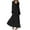 3-Black, variant on Knit Maxi Dress For Elegant Turtleneck Ribbed Textured Bodycon Slenderizing Casual Wear With Waist Defining Fit Athletic Dresses Summer Dress with Belt