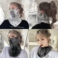 thumbnail image 2 of Fashion Punk Sunscreen Mask For Men Women Summer Face Neck UV Protection Ear Scarf Hip Hop Outdoor Sports Cycling Bandana Scarfs, 2 of 10