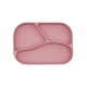 thumbnail image 1 of Plato de cena de silicona para niños, suplemento alimenticio para niños pequeños, cuenco con ventosa, plato de silicona antideslizante integrado para bebés Wmkox8yii hjk6038, 1 of 1