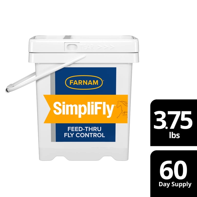 Farnam SimpliFly Horse Feed-Thru Fly Control Medication, 60 Day