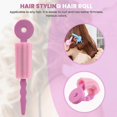 thumbnail image 5 of 6 PCS Hair Care Foam Rollers Sponge Soft Hair Curler Hair Styling Hair Roll Rollers DIY Tools for W, 5 of 5