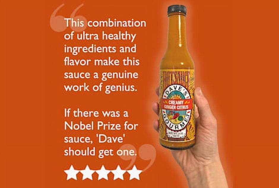 Creamy Ginger Citrus Hot Sauce