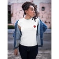 thumbnail image 2 of Vintage Apple Pocket Sketch T-Shirt Women -Image by Shutterstock, Female Small, 2 of 4