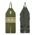 thumbnail image 5 of Gardening Pruning with Multi-Pocket, Oxford Fabric Colorblocked Extended Garden Leg Warmer Apron, 5 of 7