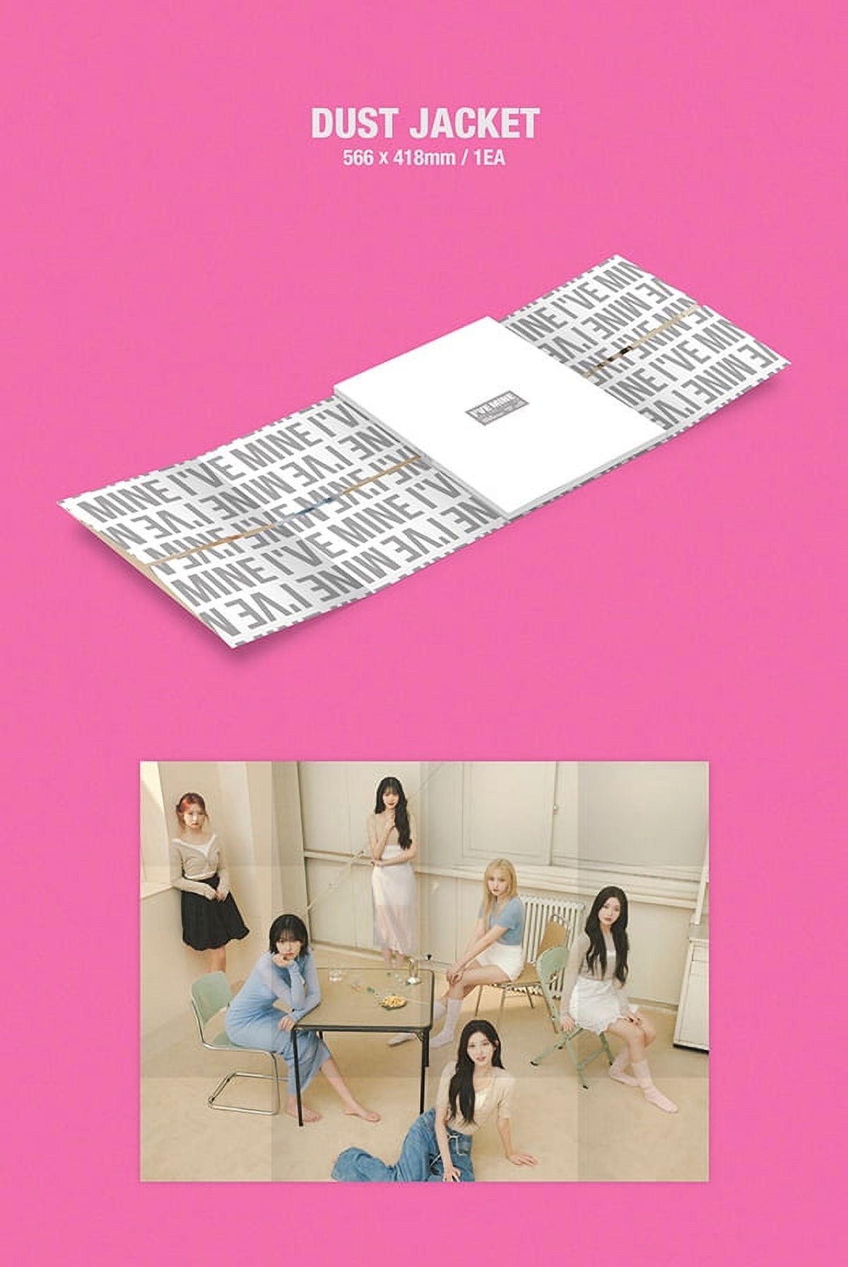 Ive - I've Mine - Random Cover - incl. 92pg Photobook + Photocard