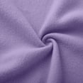 thumbnail image 6 of WAYUTE Girls Sweatshirt Rib Knit Zip Up Hoodies Solid Color Raglan Long Sleeve Sweatshirt with Thumb Holes Fall Winter Casual Streetwear,Purple,Size 9-10 Y, 6 of 6