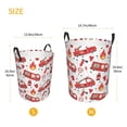 thumbnail image 5 of Bingfone Fire Truck Waterproof Foldable Laundry Hamper Bucket With Handles For Storage Bin,Clothes Hamper (Medium), 5 of 8