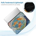thumbnail image 2 of FORMRS 13"-13.3" Laptop Sleeve Protective Case Soft Carrying Quilted Computer Bag Cover, Art Goldfish, 2 of 7