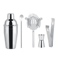 thumbnail image 3 of Cocktail Shaker,5PCS Stainless Steel Cocktail Cocktail Mixer Tools Stainless Cocktail Shaker Top Tier Quality, 3 of 8