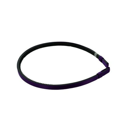 Simplicity Satin 1/4" Purple Headband, 1 Each