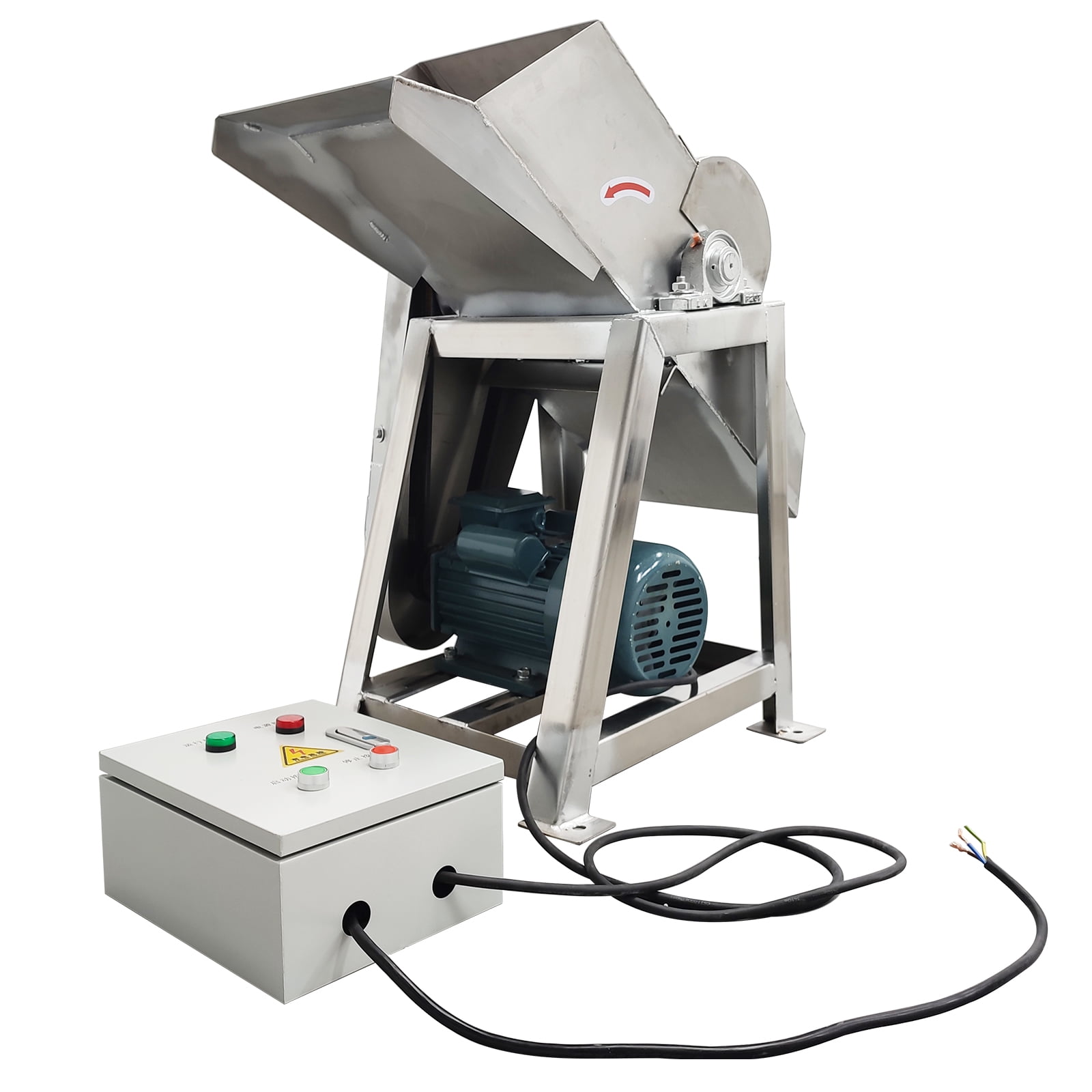 Commercial Ice Breaker Crusher Electric Ice Shaver 220V 2 ton/h
