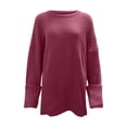 thumbnail image 5 of Womens Fashion Autumn Winter Knit Sweater Thick Thread Pullover Turtleneck Sweater, 5 of 6