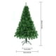thumbnail image 2 of Árbol de Navidad artificial Decoración de árbol de simulación Festival de vacaciones PVC Planta falsa Adorno 1.8m seitruly HA8630-00B, 2 of 6