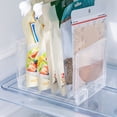 thumbnail image 5 of Refrigerator Layered Shelf Fridge Interlayer Transparent Dish Bracket Multifunctional Seasoning Separation Detachable Storage Rack 1Pcs, 5 of 9