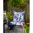 thumbnail image 2 of Classic Accessories Vera Bradley by  Water-Resistant Accent Pillows, 18 x 18 x 8 Inch, 2 Pack Java Navy, 2 of 5