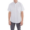 thumbnail image 3 of Visive Mens Big & Tall Dress Shirt 2-Pack - Oxford Short Sleeve Button Down - Modern Fit - Breathable Material - Variety of Colors - Perfect for Business, Casual & Vacation - Sizes S - 4XL For Big Men, 3 of 9
