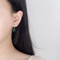 thumbnail image 3 of LYMAYTER Necklace Earrings 4Pcs/Set Finger Ring - Rectangle, Cubic Zirconia, Vintage, 3 of 7