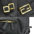 thumbnail image 4 of Pre-Owned Fendi FENDI Backpack Nylon Black Gold Women's 8BZ048-A94G e60751g, 4 of 5