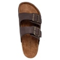thumbnail image 4 of Sandalias Nautica Triun 3 con doble hebilla Slide Comfort para hombre, color marrón, 4 of 6