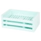 thumbnail image 1 of Caja de almacenamiento multicapa para oficina, cosméticos, cuidado de la piel, papelería, organizador de escritorio (verde), 1 of 6