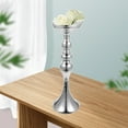 thumbnail image 4 of KAKOWELY Jarrón de centro de mesa para boda, elegante florero de metal, jarrón de centro de mesa para boda, jarrón de mesa para boda, 4 of 4