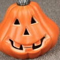thumbnail image 3 of New Halloween Pumpkin Lantern Mall Yard Shop Scene Decoration Ornament Glowing Large Pumpkin, 3 of 10