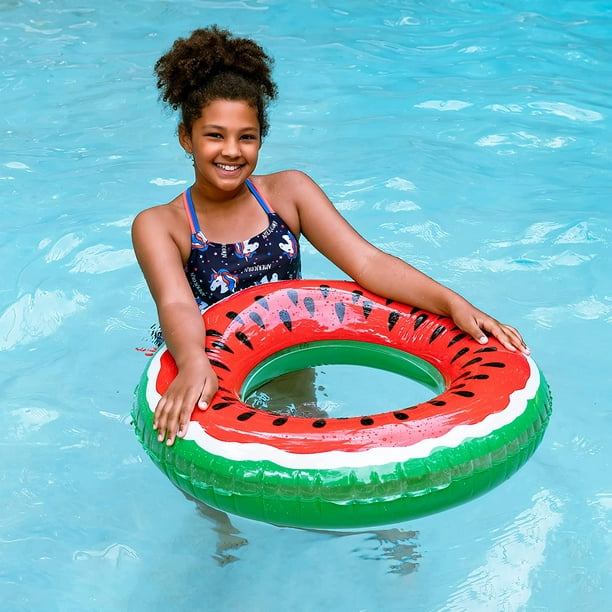 Fruit Pool Floats Kids & Adults 32 (3 Pack) Floats for Swimming