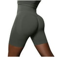 thumbnail image 5 of Hrsba Yoga Shorts,Workout Shorts Women High Waisted Seamless Breathable Stretchy Activewear, 5 of 5