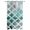 Turquoise, variant on Red Morocco Outdoor Curtains for Patio Waterproof,Windproof Privacy Curtains with Weighted Bottom,Rustic Country Smear Street Mottled Art Outside Drapes for Picnic Garage Yard Cabana 54"x95" 1 Panel