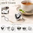 thumbnail image 2 of Tea Infuser Stainless Steel Shell Shaped, Single Pack for Filter Bags, Kitchen Brewing Accessory, 2 of 9