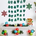thumbnail image 4 of Guirnalda de árbol de Navidad festivo de 4 m con diseño de bosque, serpentina colgante, decoración de fondo para cumpleaños, baby shower, fiesta de año nuevo, 4 of 5