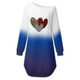 thumbnail image 5 of Qiopertar Robe Décontractée Imprimée Tournesol à Manches Longues pour Femmes, Épaules Dénudées, Saint-Valentin, Automne, Liquidation à Moins de 5$, Offres d'Accès Anticipé, 5 of 5