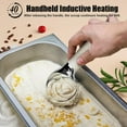 thumbnail image 3 of Heated Ice Cream Scoop – Electric Scooper for Hard Ice Cream and Desserts, Handheld Heating Up to 158 ° F, Rechargeable with LED Display, Easy to Clean, Ideal Summer Gift, 3 of 3