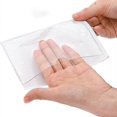 thumbnail image 1 of Sjlvhftande etikettfickor Transparenta etiketthllare 10 st, 1 of 4