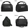 thumbnail image 3 of TIGERNU Bolsa Multifunción de 36 L: Impermeable, Adecuada para Deportes, Gimnasio, Viajes, con Zapatero y Bolsillo para Mojar, Se Puede Usar Como Bolsa para Pasar la Noche, 3 of 7