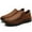 Brown, variant on Kayannuo Mens Shoes Summer Mens Fashion Outdoor Men's Shoes Of The Season One Foot On Sports Shoes Middle-aged Elderly Covers