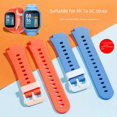 thumbnail image 4 of Correa de silicona para reloj Xiaomi Mitu para niños, compatible con Mitu 5C 6C 2s4c, repuesto de correa de reloj para niños, 4 of 5