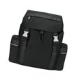 thumbnail image 4 of Mochila de viaje, mochila impermeable, bolsa deportiva con cordón ajustable, mochila de día Negro, 4 of 9