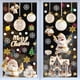 thumbnail image 5 of Ganfancp Decoración de Navidad Santa Claus Muñeco de Nieve Decoración de Fiesta Nieve Pegatinas de Vidrio 110Pcs Ofertas Del Día Liquidación Set de Pegatinas Navideñas X 1, 5 of 6