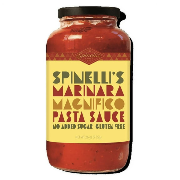 Pack of 6, Spinelli Marinara Magnifico Sauce, 26 oz