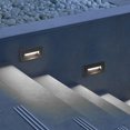 thumbnail image 1 of Luz De Pared De Escalera Empotrable LED Escalera Luz de pared Impermeable Exterior Pasillo Paso Lámpara (Blanco) Wdftyju Para estrenar, 1 of 4