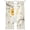 beige, variant on Bees Branches Sheer Curtains 96 Inch Length 2 Panels Set, Farmhouse Spring Botanical Watercolor Voile Window Treatment Semi Sheer Long Curtains Drapes for Bedroom/Living Room/Kitchen 52"x96"x2