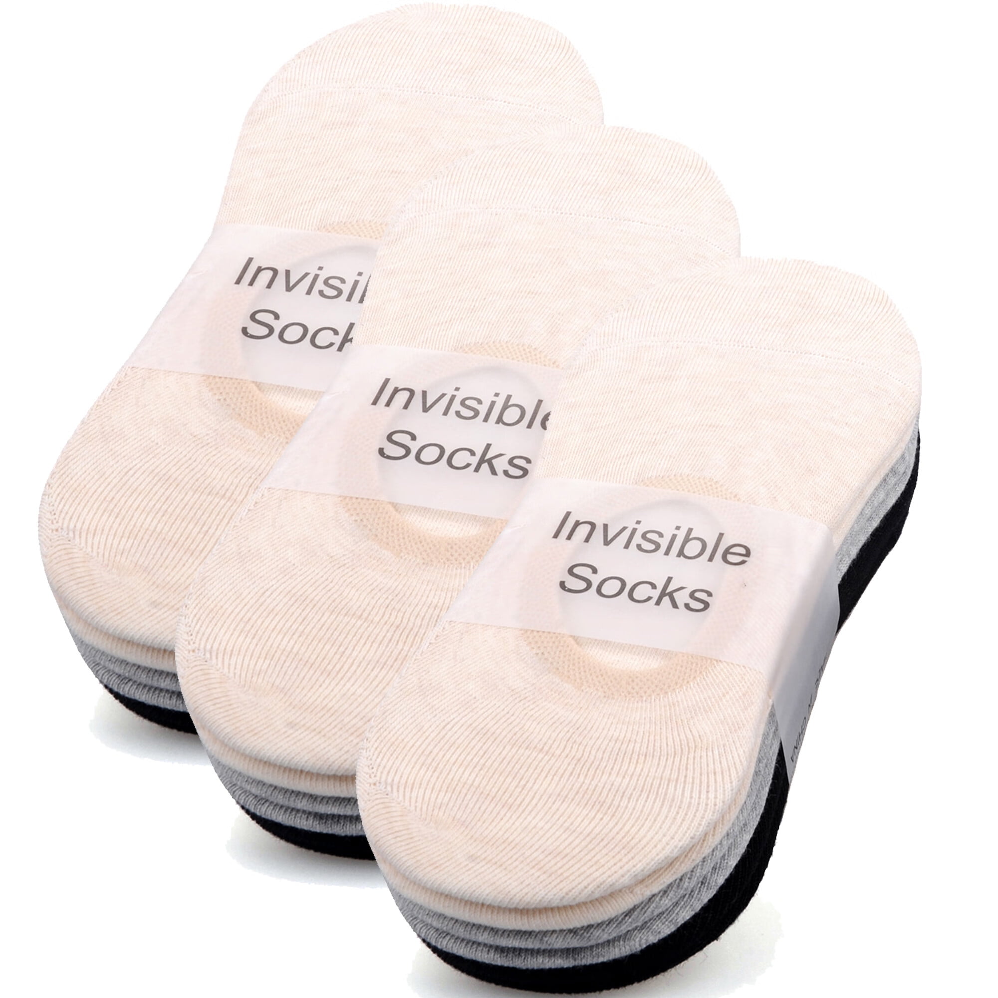 18 Pairs Women No Show Socks Low Cut Antislid Athletic Casual