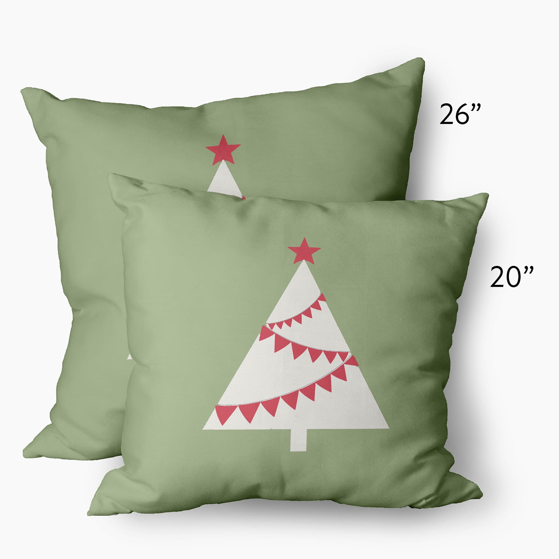 Simply Daisy 14" x 20" Garland Tree Decorative Throw Pillow