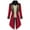 Red, variant on Men's Fake Two Piece Tuxedo, Steampunk Costume Coat, Gothic Victorian Tailcoat for Roleplay, Victorian Style Long Coats, Medieval Inspired Formal Jacket
