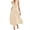 #0322-Beige, variant on Womens Belted Wrap Dresses Relaxed Fit Flowy Silhouette Lightweight Fabric Vacation Style Midi Dresses Gift