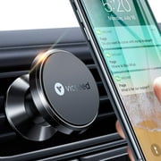 VICSEED Dainty Magnetic Phone Holder for Car Strong Power Magnetic Phone Car Mount Cast-Iron Phone Magnet for Car Air Vent Phone Mount 360 Rotation Fit for All Cell Phones, Cases