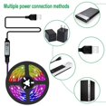 thumbnail image 4 of Tira de luces Led RGB para decoración de habitación, cinta Flexible de diodo con Bluetooth 5050, 30M, WS2812B, RGBIC, USB, retroiluminación de TV, 4 of 4