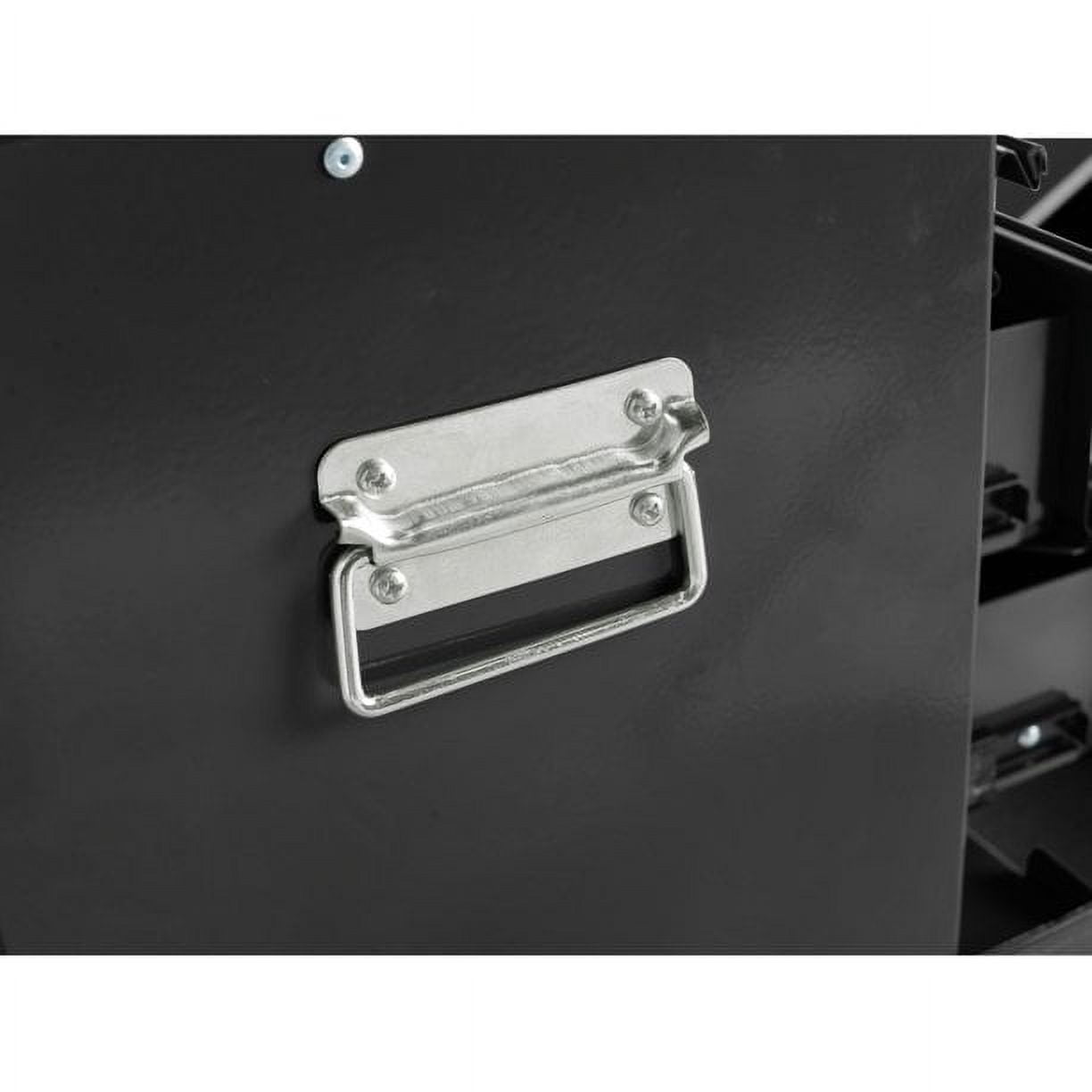 Frontier 24inch 5Drawer Rolling Tool Chest and Cabinet Combo, Steel, Black  (图5)