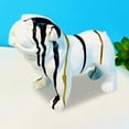 thumbnail image 4 of JShteea Estatuas Bulldog Arte Graffiti Moderno Figuras Arte Del (blanco B), 4 of 6
